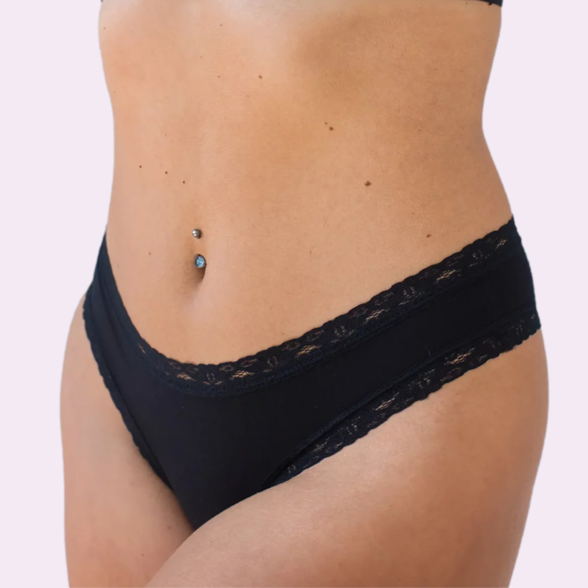 Lace briefs